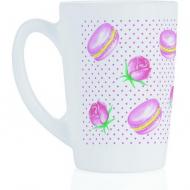Чашка Luminarc New Morning Rose Macaroons 320 мл (LM-0567q) Чашка Luminarc New Morning Rose Macaroons 320 мл (LM-0567q)