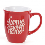 Кружка керамическая Flora Home Sweet Home 0,46 л (28327) Кружка керамическая Flora Home Sweet Home 0,46 л (28327)