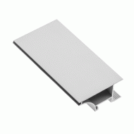 Профіль алюмінієвий для LED стрічки штанга GLAX 2 м Сірий  (PA-GLAXWN-AL)