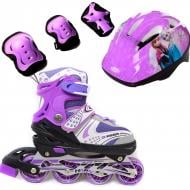 Роликовые коньки Набор Happy Combo Disney 29-33 Frozen Фиолетовый (2T3007E) Роликовые коньки Набор Happy Combo Disney 29-33 Frozen Фиолетовый (2T3007E)