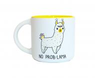 Чашка PAPAdesign No Prob-Lama 350 мл Белый (PDP3410) Чашка PAPAdesign No Prob-Lama 350 мл Белый (PDP3410)