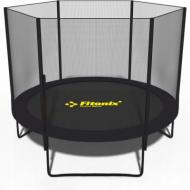Батут посилений Fitonix з зовнішньою сіткою 252 см Чорний Батут посилений Fitonix з зовнішньою сіткою 252 см Чорний