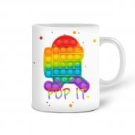 Чашка керамическая Pop It Bubble Dimbl Amons Us 330 мл (20259-3280) Чашка керамическая Pop It Bubble Dimbl Amons Us 330 мл (20259-3280)