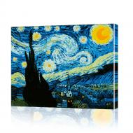 Картина за номерами ArtSale Ніч Ван Гога PBN0162 40х50 см Картина за номерами ArtSale Ніч Ван Гога PBN0162 40х50 см