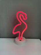 Неоновий нічник Decoration Lamp Фламінго Червоний Неоновий нічник Decoration Lamp Фламінго Червоний
