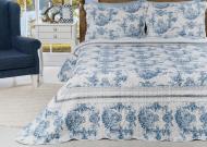 Набор покрывало с наволочкой Home sweet home Anna полуторный 180x250 см Blue Набор покрывало с наволочкой Home sweet home Anna полуторный 180x250 см Blue