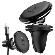Автомобільний тримач Baseus Air Vent Magnetic Holder Black Автомобільний тримач Baseus Air Vent Magnetic Holder Black