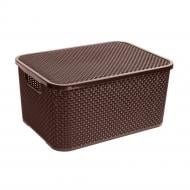 Ящик для зберігання Rattan BranQ 10 л Шоколадний Ящик для зберігання Rattan BranQ 10 л Шоколадний