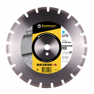 Диск алмазний відрізний Baumesser Universal 1A1RSS/C1-H 350x3,5/2,5x10x25,4-21 F4 Диск алмазний відрізний Baumesser Universal 1A1RSS/C1-H 350x3,5/2,5x10x25,4-21 F4