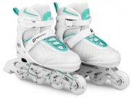 Роликовые коньки Hop-Sport HS-903 Motion 3в1 S (размер) Бело-мятные Роликовые коньки Hop-Sport HS-903 Motion 3в1 S (размер) Бело-мятные