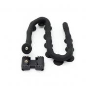 Тримач для телефона Cute Worm Lazy Holder 7304 гнучкий з присосками Чорний (015034) Тримач для телефона Cute Worm Lazy Holder 7304 гнучкий з присосками Чорний (015034)