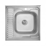 Кухонная мойка Imperial 6060-R Decor стальная нержавеющая Кухонная мойка Imperial 6060-R Decor стальная нержавеющая