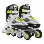 Роликовые коньки SportVida SV-LG0051 Size 31-34 Grey/Yellow Роликовые коньки SportVida SV-LG0051 Size 31-34 Grey/Yellow