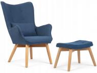 Кресло с подножкой Sofotel Norse Blue-2 (8776579) Кресло с подножкой Sofotel Norse Blue-2 (8776579)