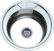 Мойка кухонная Platinum 490 полировка 0,6 мм (490-06P) Мойка кухонная Platinum 490 полировка 0,6 мм (490-06P)