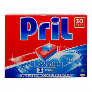 Таблетки для посудомийної машини Pril Classico 30 шт. Таблетки для посудомийної машини Pril Classico 30 шт.