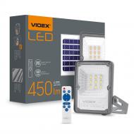 Прожектор з сонячною панеллю та акумулятором Videx LED 10W 5000 К(VL-FSO-205) Прожектор з сонячною панеллю та акумулятором Videx LED 10W 5000 К(VL-FSO-205)