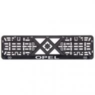 Рамка номерного знака Opel пластикова c рельєфним написом