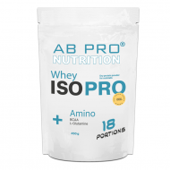 Протеин изолят AB PRO ISO PRO Whey+ Amino 450 г тирамису Протеин изолят AB PRO ISO PRO Whey+ Amino 450 г тирамису