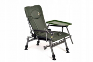 Кресло карповое складное Elektrostatyk F5R ST/P со столиком и подставкой для удочки New 2021
