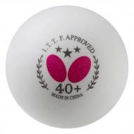 Мячи для настольного тенниса Butterfly 3 шт. Белый (BB-340P)
