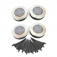 Набір світильників As Seen On TV Bell Howell Disk lights Чорно-сріблястий (1007906-Other-1) Набір світильників As Seen On TV Bell Howell Disk lights Чорно-сріблястий (1007906-Other-1)