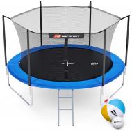 Батут Hop-Sport 10ft (305 см) с внутренней сеткой Синий Батут Hop-Sport 10ft (305 см) с внутренней сеткой Синий