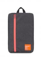Рюкзак для ручной клади POOLPARTY lowcost-graphite Wizz Air/Ryanair/МАУ 40x25x20 см Серый