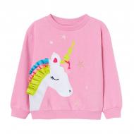 Свитшот для девочки Berni Kids Star с изображением р. 100 Фиолетовый (59655) Свитшот для девочки Berni Kids Star с изображением р. 100 Фиолетовый (59655)