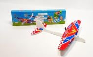 Літак з моторчиком Yan Jie Aircraft Біплан планер метальний Літак з моторчиком Yan Jie Aircraft Біплан планер метальний