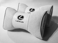 Комплект подушок на підголівник Lexus 2 шт. Білий (vepnp00160) Комплект подушок на підголівник Lexus 2 шт. Білий (vepnp00160)