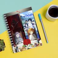 Скетчбук для малювання з принтом The Promised Neverland Обіцяний Неверленд 3 Скетчбук для малювання з принтом The Promised Neverland Обіцяний Неверленд 3