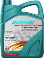Моторне мастило Addinol Super Light 0540 5W-40 5 л