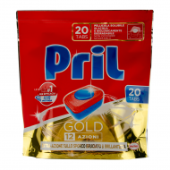Таблетки для посудомийної машини Pril Gold 20 шт. Таблетки для посудомийної машини Pril Gold 20 шт.