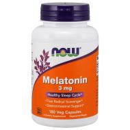 Мелатонін Now Foods 3 мг 180 гелевих капсул (NF3257)