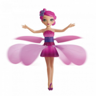 Летающая кукла фея Flying fairy для девочек Розовый