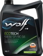 Моторне мастило Wolf EcoTech 5W-30 SP/RC G6 4 л