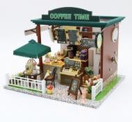 3D Румбокс CuteBee Coffee Time DIY DollHouse Кафе (V356SD) 3D Румбокс CuteBee Coffee Time DIY DollHouse Кафе (V356SD)