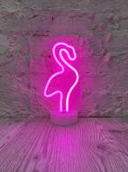 Неоновый ночник Decoration Lamp Фламинго Розовый Неоновый ночник Decoration Lamp Фламинго Розовый