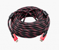 Кабель HDMI 1080p позолочений посилений в обмотці 20 метрів Кабель HDMI 1080p позолочений посилений в обмотці 20 метрів