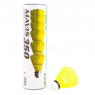Волан для бадминтона Yonex 350 нейлон 6 шт. Желтый (MY350-YLW) Волан для бадминтона Yonex 350 нейлон 6 шт. Желтый (MY350-YLW)
