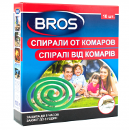 Засіб інсектицидний BROS спіралі від комарів (MKU-61279) Засіб інсектицидний BROS спіралі від комарів (MKU-61279)