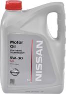 Моторне мастило Nissan Motor Oil C4 DPF 5W-30 5 л Моторне мастило Nissan Motor Oil C4 DPF 5W-30 5 л