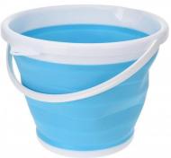 Ведро Collapsible Bucket складное с ручкой на 5 л Голубой Ведро Collapsible Bucket складное с ручкой на 5 л Голубой
