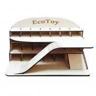 Середній іграшковий гараж ecoToy 48х28х25 см (111064) Середній іграшковий гараж ecoToy 48х28х25 см (111064)