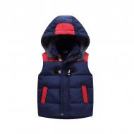 Жилет на синтепоне детский Berni Kids Travel р. 120 с утепленным капюшоном Синий (56070) Жилет на синтепоне детский Berni Kids Travel р. 120 с утепленным капюшоном Синий (56070)