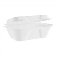 Контейнер для їжі з багасси Vegware 50 шт. 180x130 мм Білий (B001) Контейнер для їжі з багасси Vegware 50 шт. 180x130 мм Білий (B001)