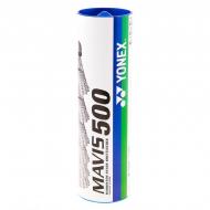 Волан для бадминтона Yonex 500 нейлон 6 шт. Белый (MY500-WH) Волан для бадминтона Yonex 500 нейлон 6 шт. Белый (MY500-WH)
