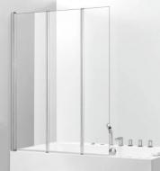Скляна шторка для ванни AVKO Glass Clear A542-3 120х140 см Скляна шторка для ванни AVKO Glass Clear A542-3 120х140 см
