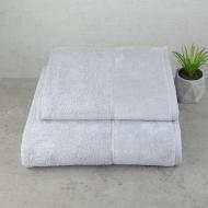 Набор полотенец GM Textile Milado 50x90/70x140 см 2 шт. Серый Набор полотенец GM Textile Milado 50x90/70x140 см 2 шт. Серый